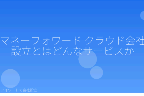 マネーフォワードで会社設立を自分で進める「マネーフォワード クラウド会社設立とは？自分で使う前に知る全体像」の解説イラスト